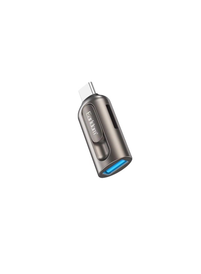 Earldom typec mobile phone card reader applies to computer converter TF memory card adapter OTG-OT98 - Image 1